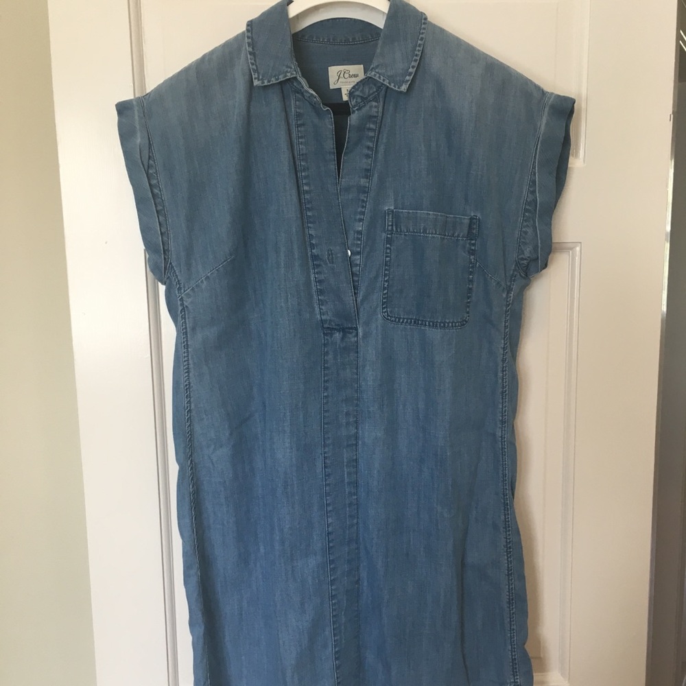 J crew denim tunic/dress